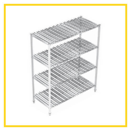 Rack Slotted 4 Tiers